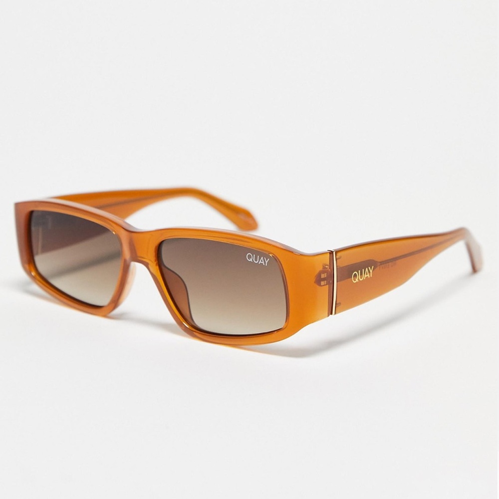 Quay Rectangular Sunglasses - image 1